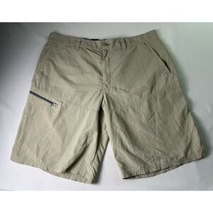 Patagonia Sandy Cay Mens Size XL Beige Shorts Elastic Waist Stretch‎